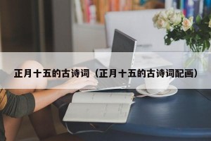 正月十五的古诗词（正月十五的古诗词配画）